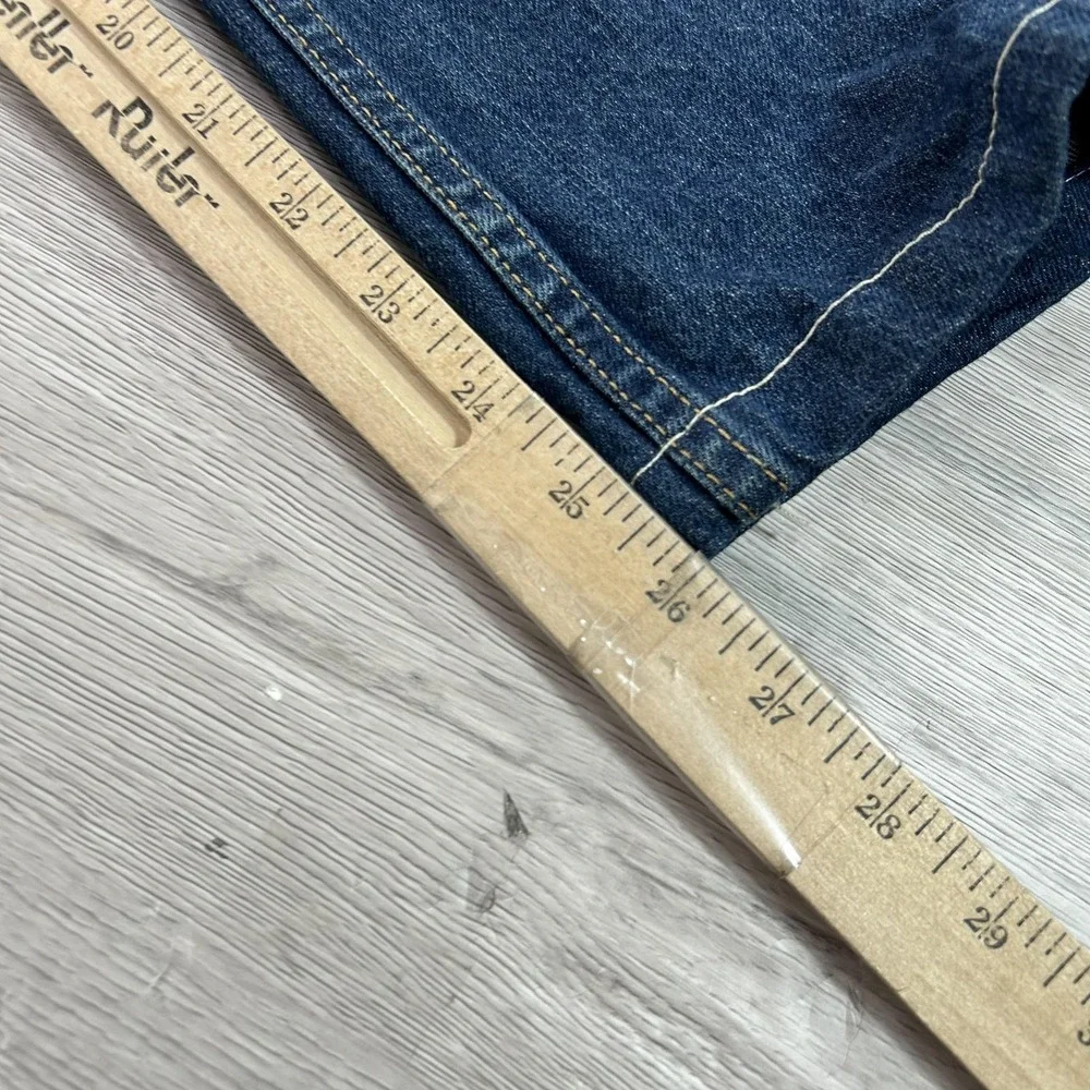 Levis 511 Jeans Mens 33x26 Blue Distressed Slim Fit‎ Denim Ripped Stretch Pants